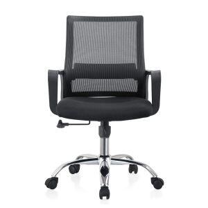 Cadeira De Escritório Mesh Com Braço Diagonal