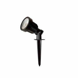 Espeto de Jardim de Led 5W Âmbar Preto Taschibra