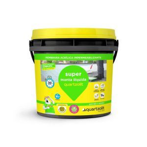 Impermeabilizante Super Manta Líquida 12kg Branco Quartzolit