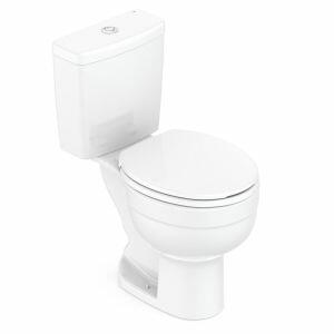 Kit Vaso Sanitário com Caixa Acoplada Acesso Confort Branco 3/6L Celite