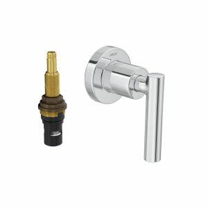 Acabamento de Registro 1/2" a 1" Beta Cromado Pressão Deca