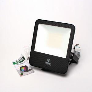 Refletor Led 50W Smart Wi-fi Autovolt Preto Tashibra