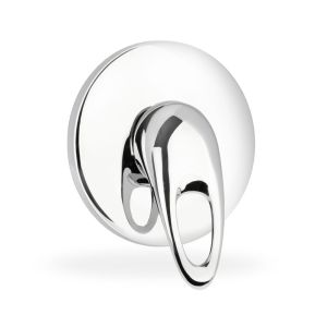 Misturador Base Monocomando para Chuveiro 1/2" Gota Cromado Addra