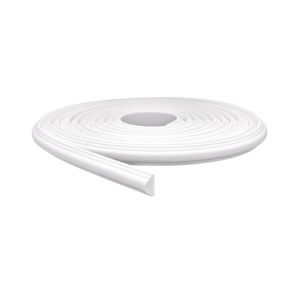 Boiserie EVA Autocolante 23mm x 5m RM61 Branco Meu Rodapé