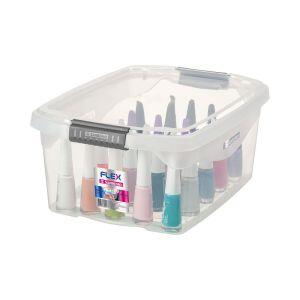 Caixa Plástica 6l Flex Transparente Sanremo