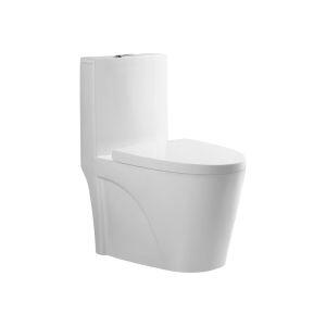 Kit Vaso Sanitário Monobloco Acionamento Duplo com Assento Polipropileno 3/6L Roma Branco Addra