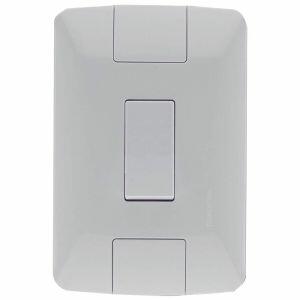 Conjunto Interruptor Aria 1 Módulo Branco Simples Tramontina