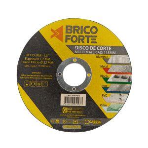 Disco de Corte 115mm Multi Materiais Brico Forte