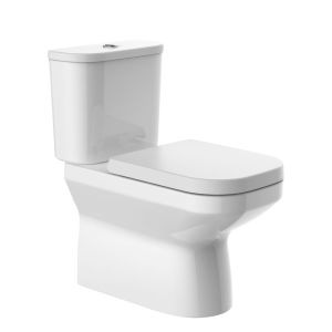Kit Vaso Sanitário com Caixa Acoplada Acionamento Duplo 3/6L Span Square Branco Kohler