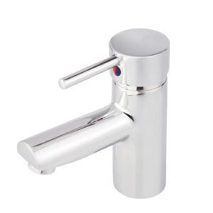 Torneira Misturador Monocomando para Banheiro de Mesa Bica Baixa 1/2" Fonte Cromado Addra