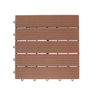 Deck Plástico Debiddo Marrom Quadrado Fascino