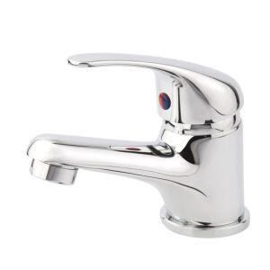 Torneira Misturador Monocomando para Banheiro de Mesa Bica Baixa 1/2" Gota A2 Cromado Addra