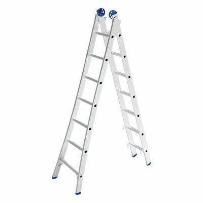 Escada Extensiva 2x7 Degraus 3,65m Alum&iacute;nio Mor