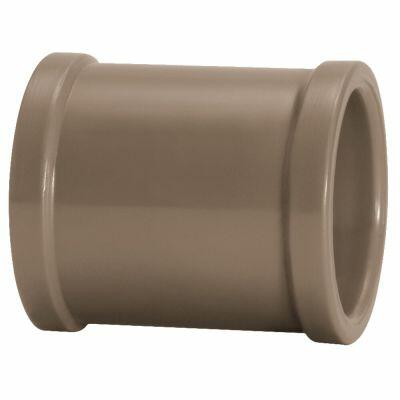 Luva 25mm Pvc Sold Marrom Amanco