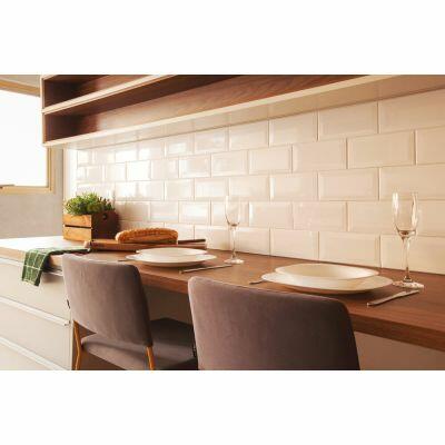 Revestimento Parede Metrô White Bold Brilhante 10x20 Eliane