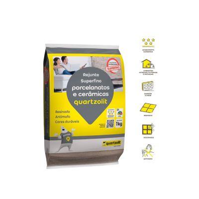 Rejunte Porcelanato Quartzolit Marfim 1kg