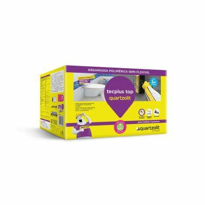 Impermeabilizante Tecplus Top 18kg Cinza Quartzolit