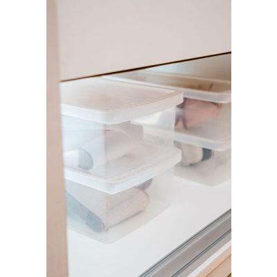 Caixa Organizadora My Closet Transparente 19,5L 36,4x49,2x12,8cm