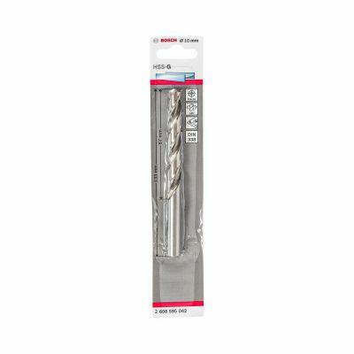 Broca Aço Rápido HSS-G DIN 338 para Metais 10x60mm Bosch