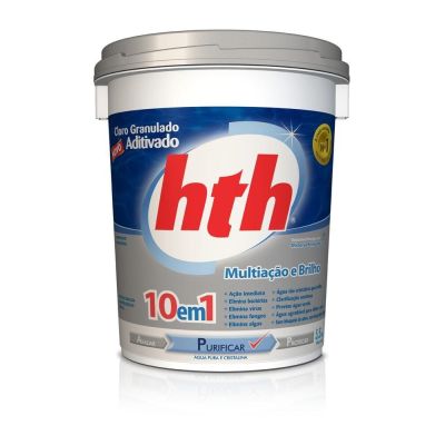 Cloro Granulado Aditivado 10 em 1 Briliance 5,5kg HTH