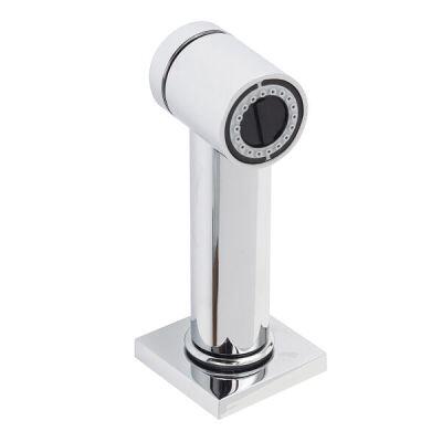 Torneira Misturador para Cozinha de Mesa Bica Alta 1/2" Bistrô com Ducha Cromado Docol