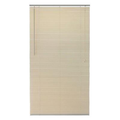 Persiana Horizontal PVC Block 25mm 1,00L X 1,60A Creme