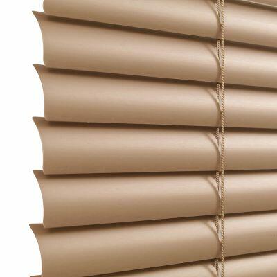 Persiana Horizontal PVC Block 25mm 1,60L X1,60A Café