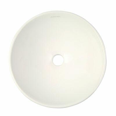 Cuba para Banheiro de Apoio Louça Redonda Branca 35cm East Addra