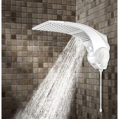 Chuveiro Eletrônico Duo Shower Quadra Branco Lorenzetti