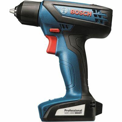 Furadeira Parafusadeira GSR 1000 Bateria 12V Bivolt 1/4" com Maleta Bosch