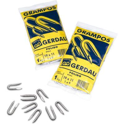 Grampo Aço Galvanizado Gerdau 1x9 1kg Grampo Aço Galvanizado Gerdau 1x9 1kg