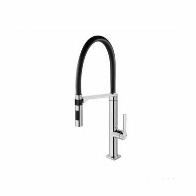 Misturador de Mesa para Cozinha Docol Doc 1/2'' com Ducha Preto