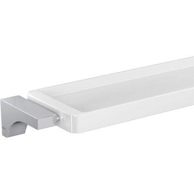 Prateleira 45,5x 10,2cm Liv Cromado Deca