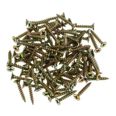 Parafuso de Ferro para Madeira Bemfixa 3,5x20mm Cabeça Chata