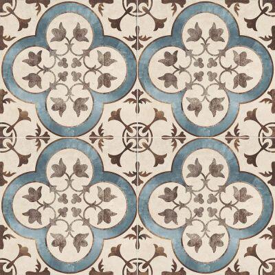 Porcelanato Mediterrâneo Colorido Retificado Acetinado 58,4X58,4 Ceusa