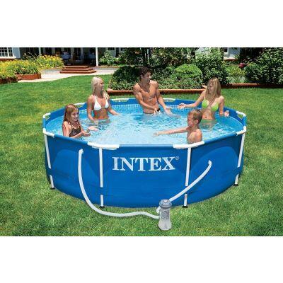 Piscina de Armação com Bomba e Filtro 6.503L Intex Piscina de Armação com Bomba e Filtro 6.503L Intex