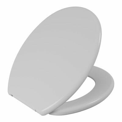 Assento Sanitário Poliéster Convenfional Almofadado Branco Astra
