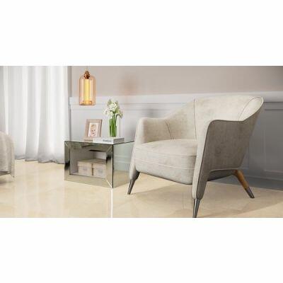 Porcelanato Crema Atlantico 87,7x87,7 Retificado Portinari