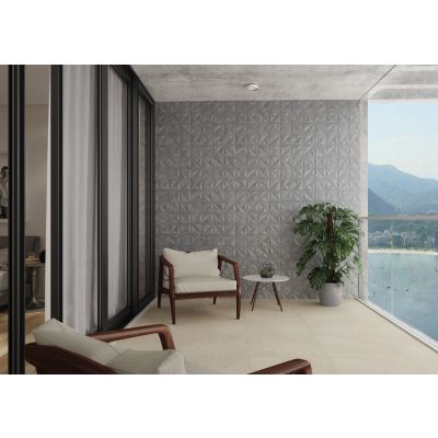 Porcelanato Sense Abstract Mix Retificado 58,4x58,4 Portinari