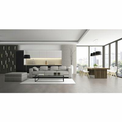 Porcelanato York Soft Gray Retificado Acetinado 87,7x87,7 Portinari