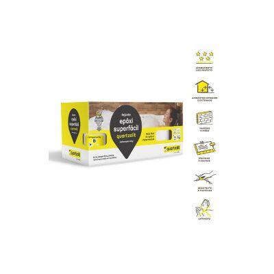 Rejunte Epóxi Quartzolit Palha 1kg
