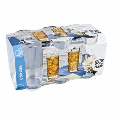 Jogo de Copos 300ml Nadir Cilynder 6 Peças