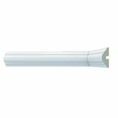 Moldura Rodameio Santa Luzia 465 RM|BR Clássica 4cmx1,7cmx2,4m Branco