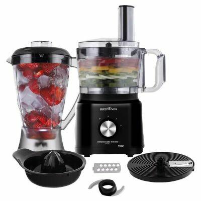 Multiprocessador 3 em 1 Britânia All In One BMP900P 900W Preto