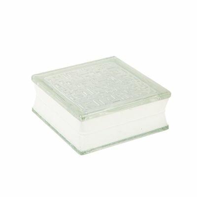 Tijolo de Vidro 19x19x8cm Mosaic Vitrablok Tijolo de Vidro 19x19x8cm Mosaic Vitrablok