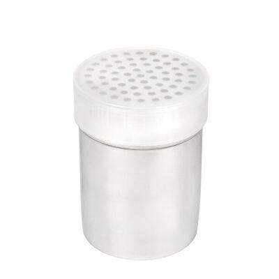 Queijeira com Tampa Plástica 7x9,5cm Inox Casa&Ideia