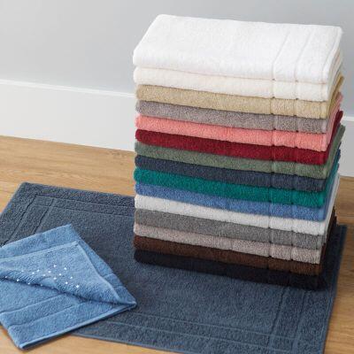 Toalha Piso 0,50x0,75m Sofisticata Preta Atlantica