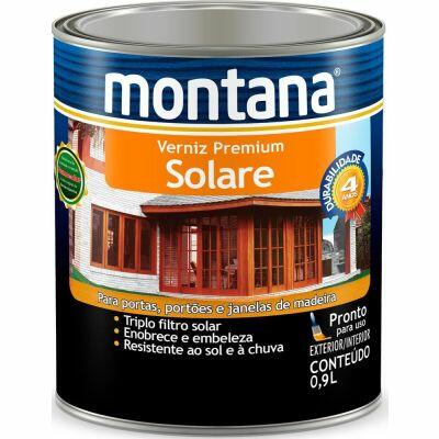 Verniz Solare Premium 900ml Natural Brilhante Montana