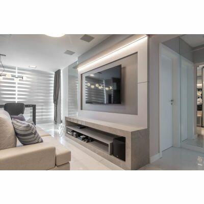 Porcelanato Polido Marmo Retificado Gris 80x160 Eliane Porcelanato Polido Marmo Retificado Gris 80x160 Eliane