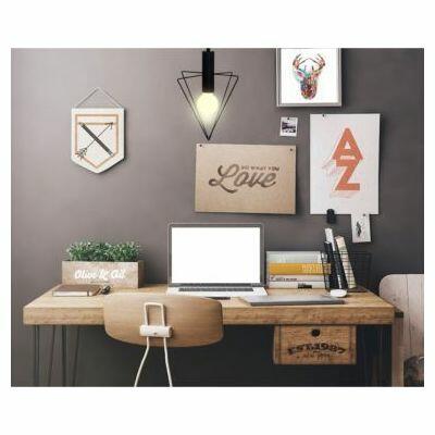 Pendente Taschibra 1 Lâmpada Uni 607 E27 Preto